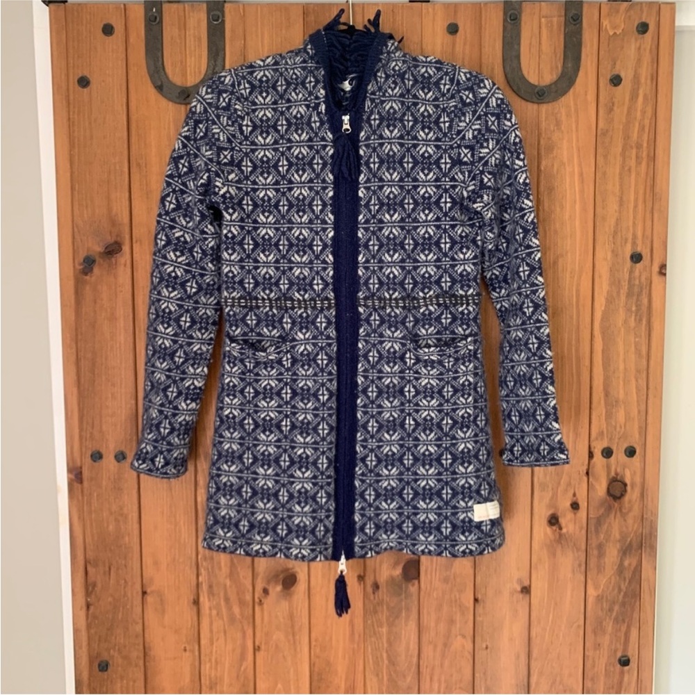 Odd Molly - Wool full zip hooded sweater - style 469